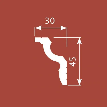 Карниз потолочный COSCA KX022
