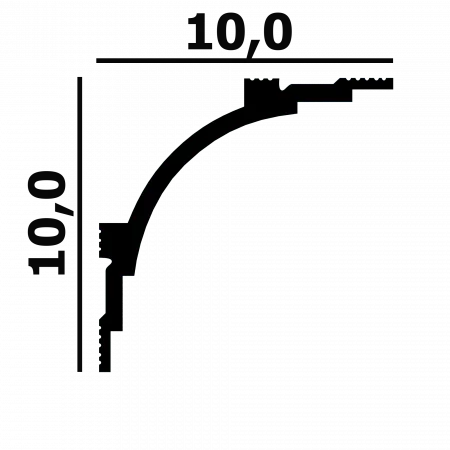 Карниз потолочный Перфект Plus Р99