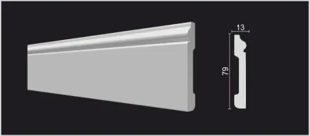 Плинтус напольный DECOR DIZAYN DD005 Гибкий