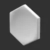 Гипсовая 3D панель Artpole HEKSA-button