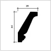 Карниз потолочный Европласт 1.50.159