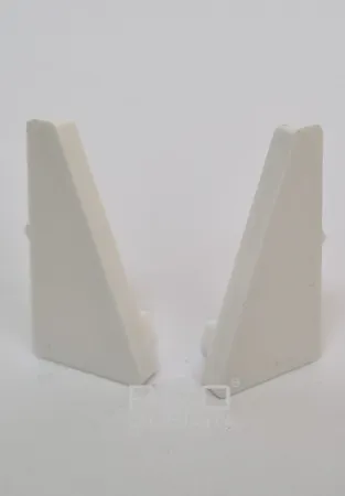 Комплект заглушек для микро плинтуса Pro Design 570 Белый