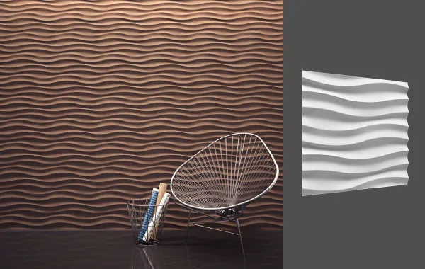 Гипсовая 3D панель Deco Line M-02