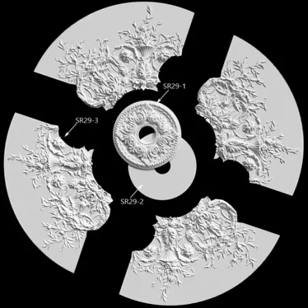 Розетка потолочная Artpole SR29N/V (наборная)