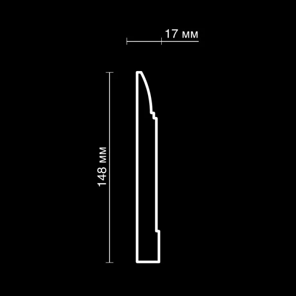 Плинтус напольный Artpole S3PL4
