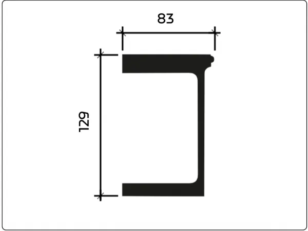 Фасадный декор фриз Европласт 4.33.301