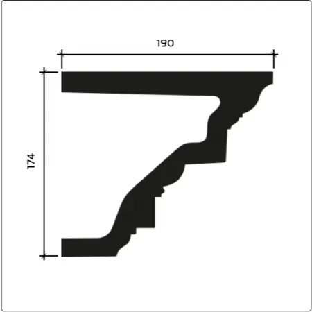 Фасадный карниз Европласт 4.32.202