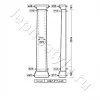 Полуколонна комплект Европласт 4.10.102