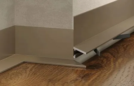 Микроплинтус LACONISTIQ Micro-L угловой Светлый Шампань