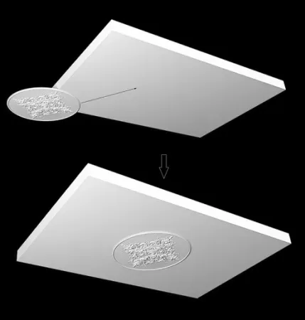 Розетка потолочная Artpole SR24N/V