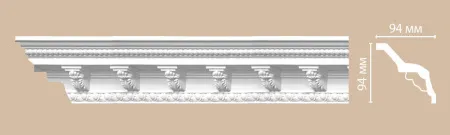 Карниз потолочный Decomaster 95338A