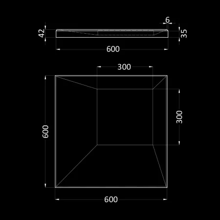 Гипсовая 3D панель Artpole MALEVICH