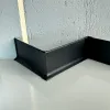 Плинтус алюминиевый Pro Design SYMETRIC L Черный 40 мм