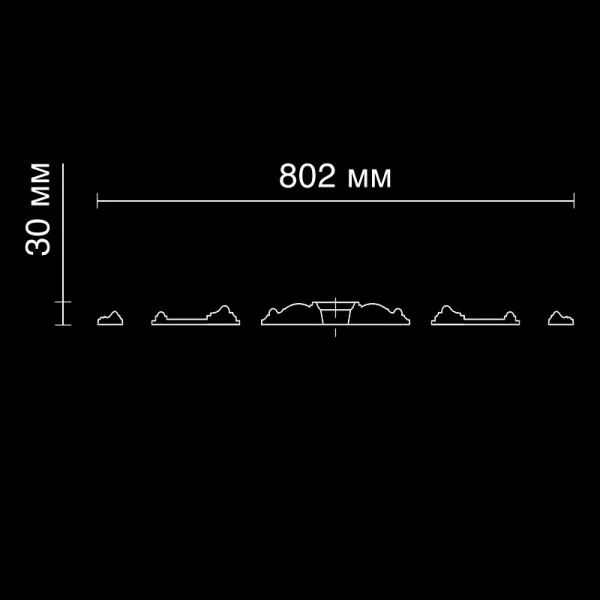 Розетка потолочная Artpole SRT2N 