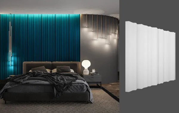 Гипсовая 3D панель Deco Line M-48