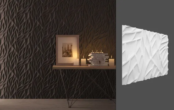 Гипсовая 3D панель Deco Line M-40