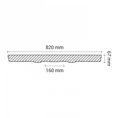 Розетка потолочная Европласт 1.56.025