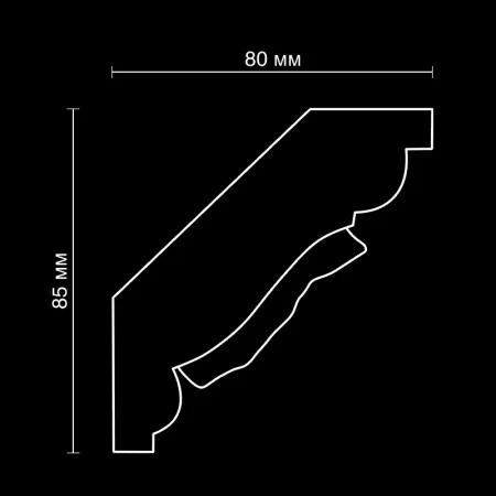 Карниз потолочный гипсовый Artpole SK260