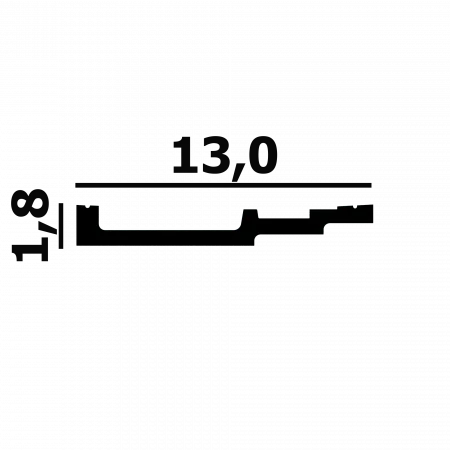Плинтус напольный Перфект Plus Р110