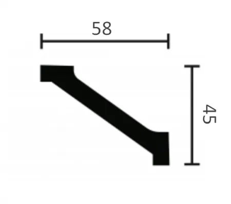 Карниз потолочный NMС WT1