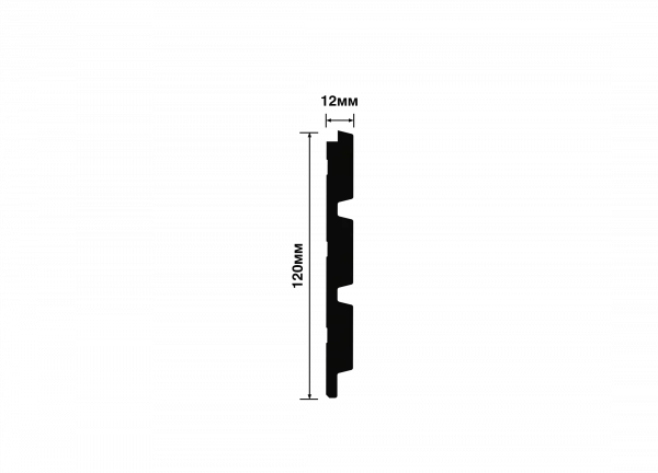 Декоративная панель HIWOOD LV124 LONG NP