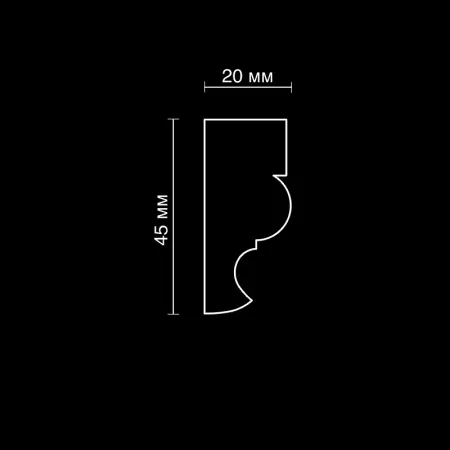 Карниз потолочный гипсовый Artpole SKT267