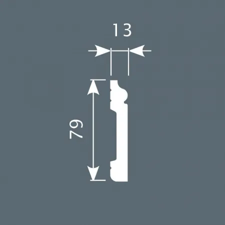 Плинтус напольный COSCA PX002