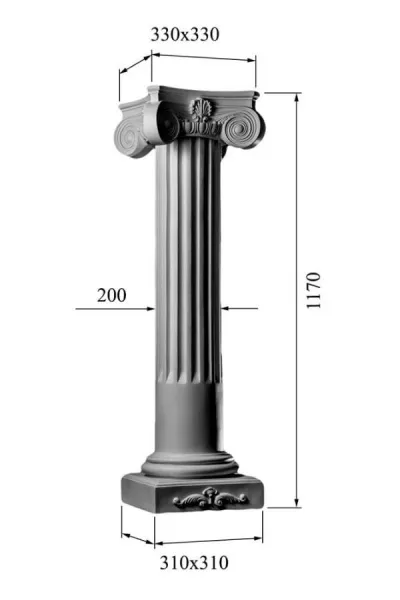 Пьедестал DECORUS PT-004