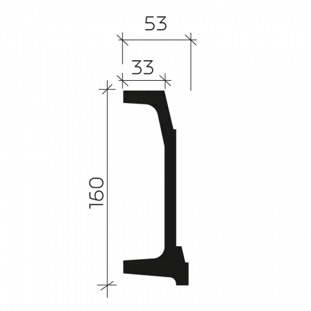 Плинтус напольный Европласт 1.53.807 