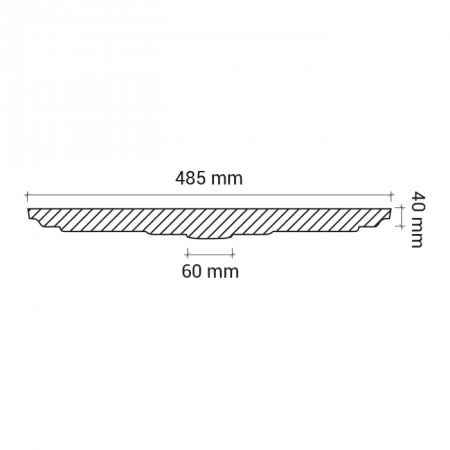 Розетка потолочная Европласт 1.56.035