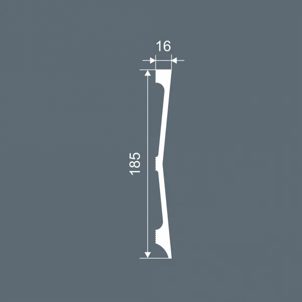 Плинтус напольный COSCA PX039