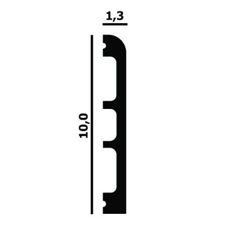 Плинтус напольный Перфект Plus Р69