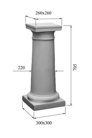 Пьедестал DECORUS PT-010