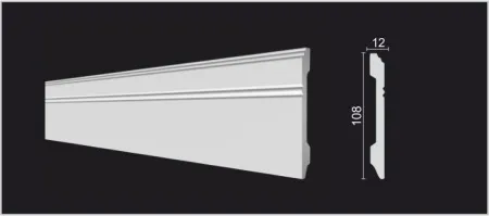 Плинтус напольный DECOR DIZAYN DD105