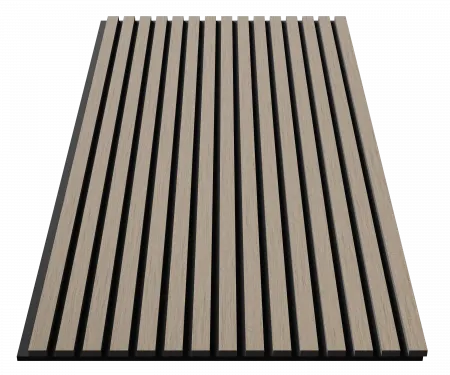 Акустическая панель COSCA черный войлок Дуб латте бежевый/1200