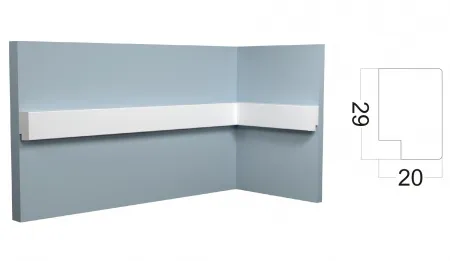 Финишный молдинг PAOLO ARTE Kr170M