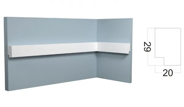 Финишный молдинг PAOLO ARTE Kr170M