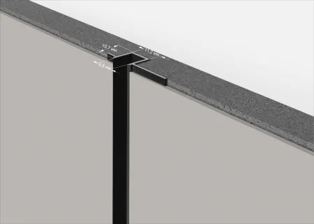 Теневая рейка LACONISTIQ CLASSIC Светлое золото