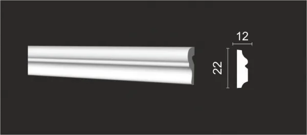 Молдинг DECOR DIZAYN DD605