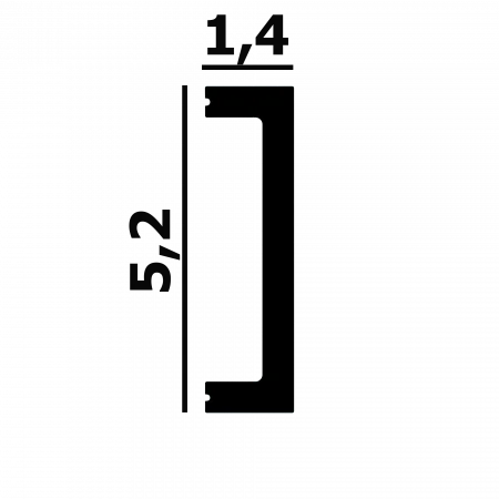 Молдинг Перфект Plus Р125