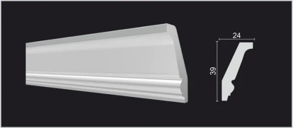 Карниз потолочный DECOR DIZAYN DD24