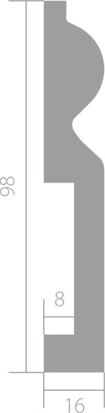 Плинтус напольный Ultrawood Base 0018 i