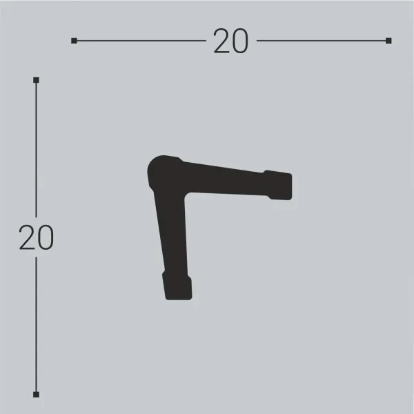 Внешний угол Bello Deco У1 20/20