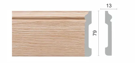 Плинтус напольный DECOR DIZAYN 005-76SH