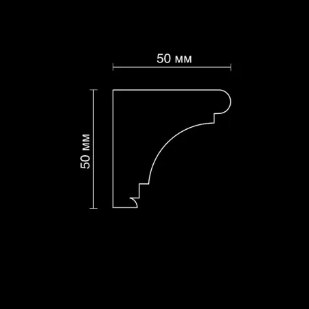 Карниз потолочный гипсовый Artpole SKT4