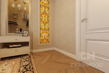 Плинтус напольный Evrowood PN 090