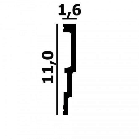 Плинтус напольный Перфект Plus Р109