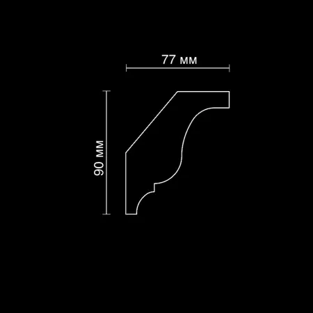 Карниз потолочный гипсовый Artpole SKT9