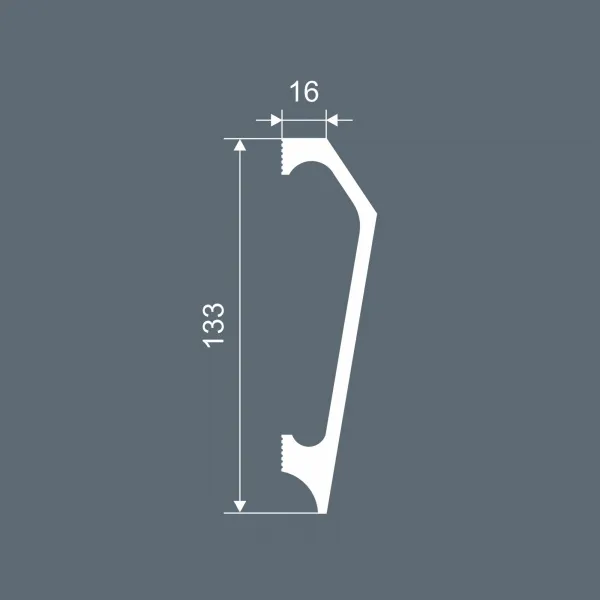 Плинтус напольный COSCA PX041
