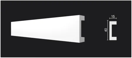 Молдинг DECOR DIZAYN DD618